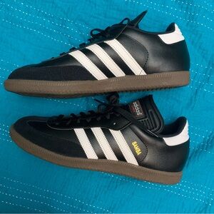 NWOT Adidas Samba Classic Black Men's Shoes size 10.5